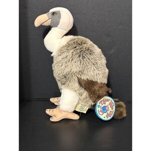 Tiger Tale Toys Violet the Vulture Plush 12 inch VIAHART Realistic Bird Toy NWT